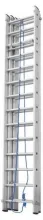 Лестница трехсекционная ал. тросовая индустриальная Новая высота 3х14 серия NV525
