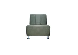Кресло Бриоли РудиП В8 светло-серый