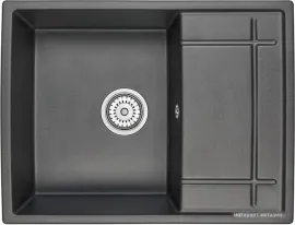 Кухонная мойка Granula 6501 (черный)