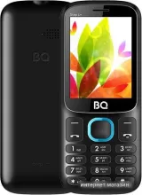 Мобильный телефон BQ-Mobile BQ-2440 Step L (черный/голубой)