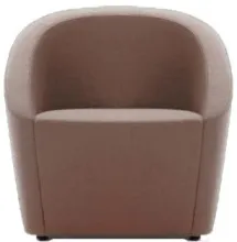 Кресло мягкое Бриоли Джакоб J11 розовый