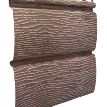 Сайдинг (ПВХ).0230.Н. «Тимбер-Блок», дуб натуральный (230ммх3400мм)