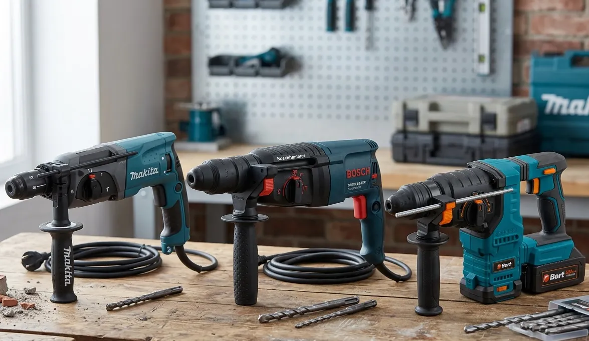 Рейтинг лучших перфораторов для дома