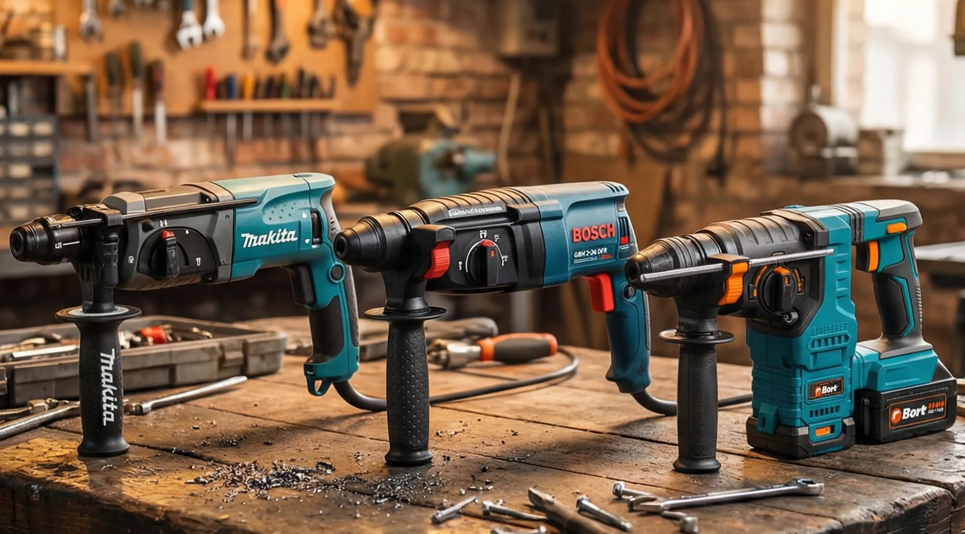 Рейтинг лучших перфораторов для дома