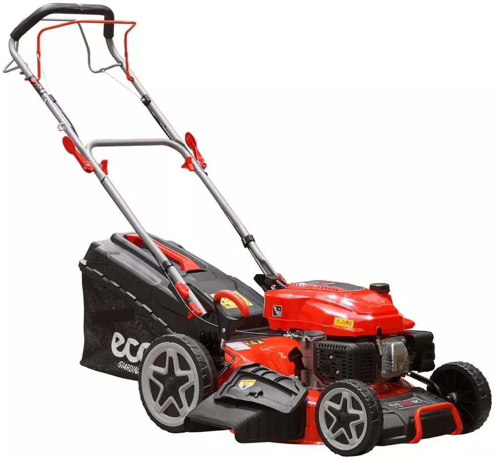 3. ECO LG-735 — производительная самоходная газонокосилка