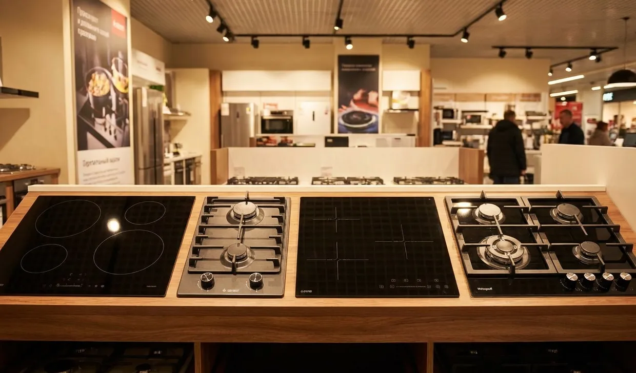 Не вошли в рейтинг лучших газовых и индукционных варочных панелей