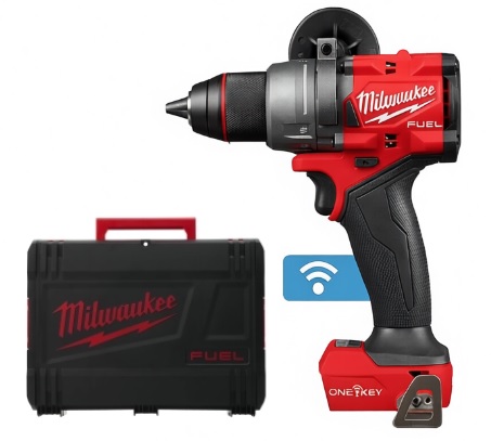Дрель-шуруповерт Milwaukee M18 FUEL M18ONEDD3-0X с кейсом, без АКБ