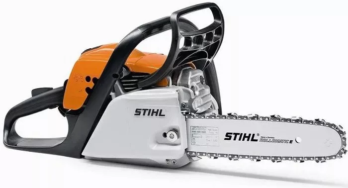 1. STIHL MS 180 14" — эталон в классе легких бензопил