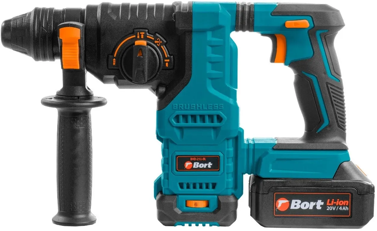 Bort BHD-21Li-BL - лучший аккумуляторный перфоратор