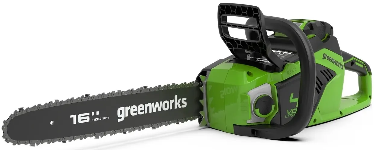 6. Greenworks GD40CS18 (без АКБ) — пила с аккумулятором 40-вольтовой линейки садового инструмента