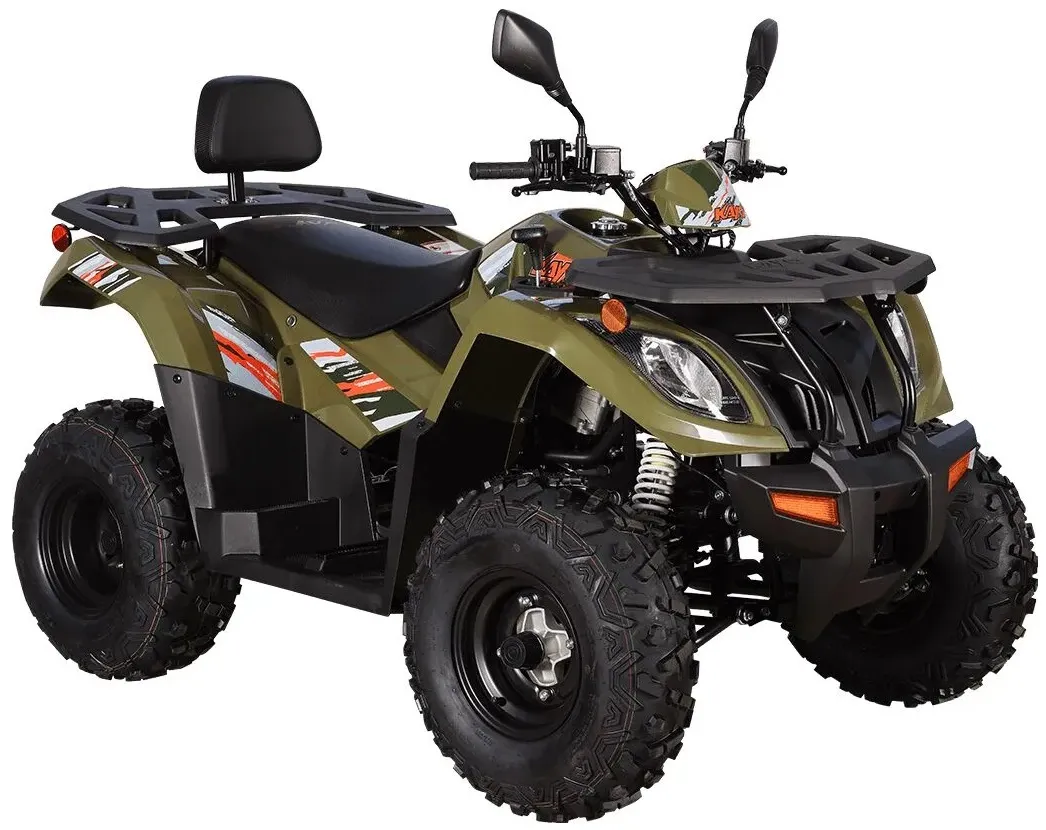 7. KAYO AU300 Carb — заднеприводный китайский квадроцикл с карданным валом
