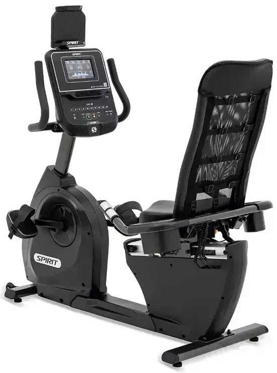 SPIRIT XBR55 — Премиальный горизонтальный велотренажер для комфорта и реабилитации