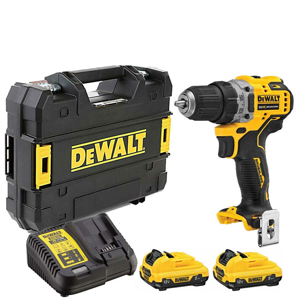 Дрель-шуруповерт DeWalt DCD701D2, 2 АКБ и кейс