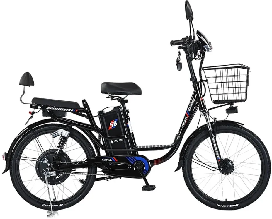 6. Smart Balance Corsa 20 Ah — комфортный электровелосипед