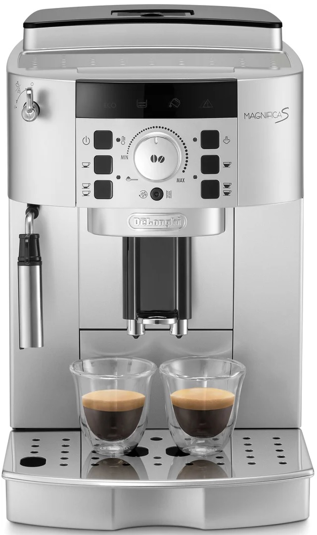 1. DeLonghi Magnifica S ECAM 22.110.SB - недорогой черный кофе