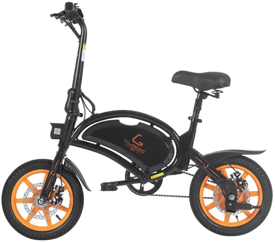 5. Kugoo V1 — компактный гибрид велосипеда и самоката