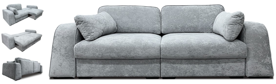 Диван раскладной Леон-2 - Модульный гигант и эксклюзивные механизмы трансформации