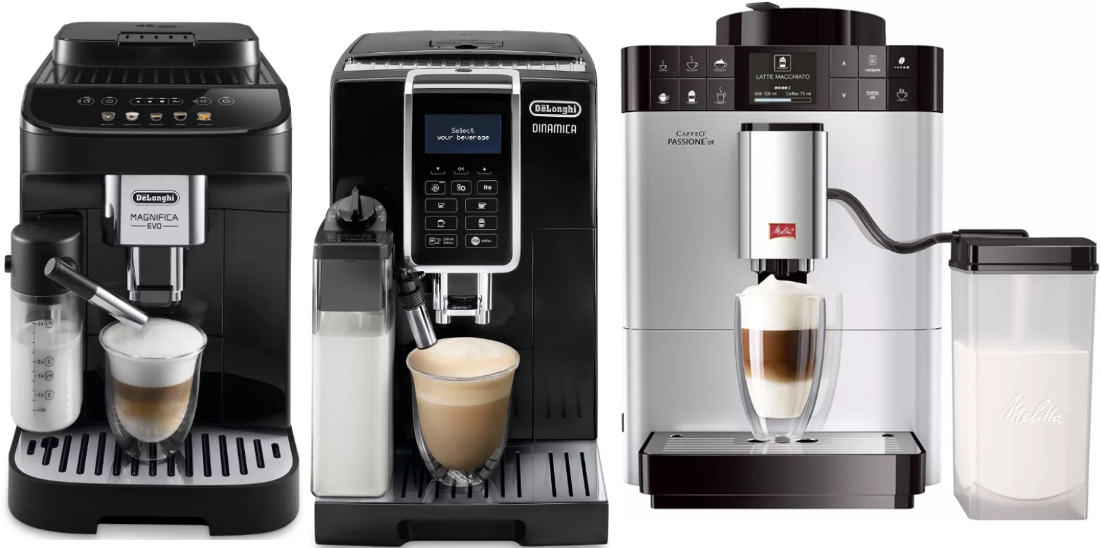 Топ 3 лучшие автоматические кофемашины