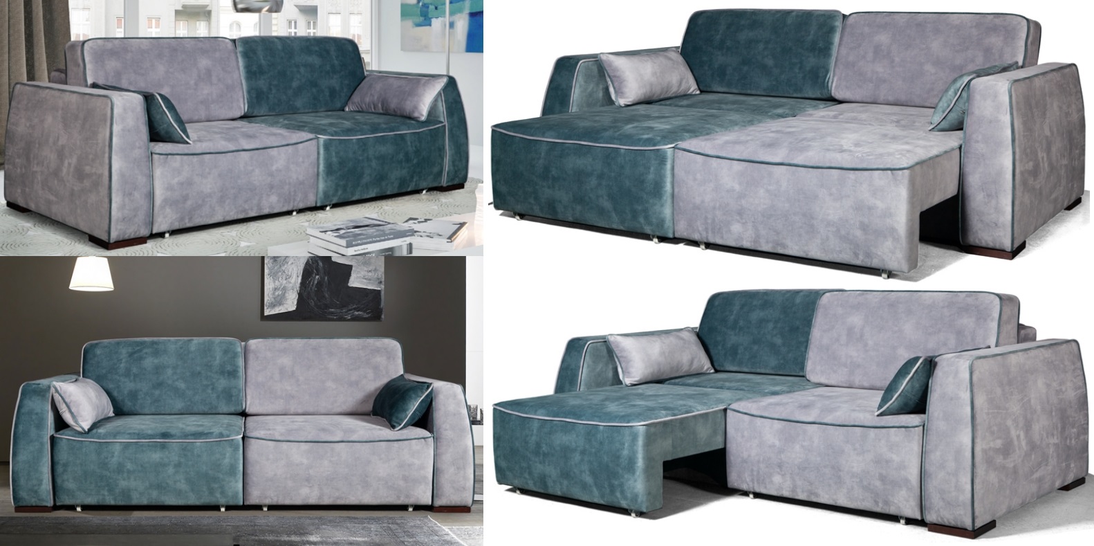 Диван раскладной Фабио - Королевский размах