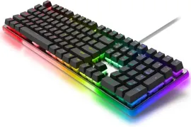 Проводная клавиатура Royal Kludge RK918 RGB (черный, RK Red)