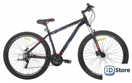 Велосипед Krakken Salazar р.20 2024 (черный/красный)