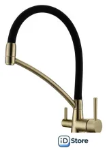 Смеситель Paulmark Siegen Si213111-BR (бронза/черный)