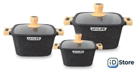 Набор кастрюль UCC Life UC2932