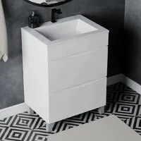 Мебель для ванных комнат Vela Тумба под умывальник Vela Бриз 60Н под Luxor TU83047