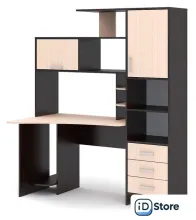 Стол Стендмебель 6 (дуб белфорт/венге)