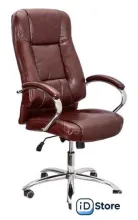 Офисное кресло AksHome King A Eco (темно-коричневый)