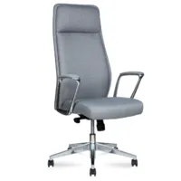 Кресло офисное TetChair Liverpool New Grey Fabric / L347HCA-1-grey fabric (алюминий, база/серый, ткань)