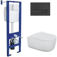 Унитаз подвесной Berges Wasserhaus Ego 043357 (с сиденьем)