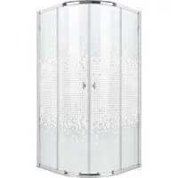 Душевой уголок Niagara Eco NG-1001-14 90x90x190 (хром/стекло мозаика)