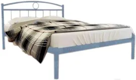 Двуспальная кровать Князев Мебель Люмия серый