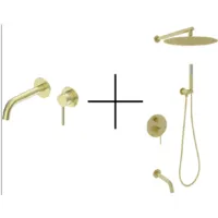 Набор душевой со смесителем Oliveeka OL-8893901788869017-BG