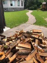 Дрова колотые берёза, дуб, ольха