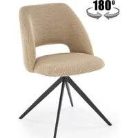 Стул Halmar K546 (бежевый/черный)