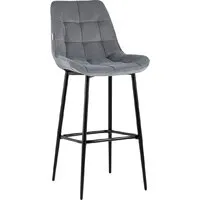 Стул Stool Group Флекс AV 405-N25-08(B) (велюр серый)