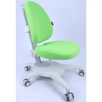 Компьютерное кресло ErgoSmart Gulliver с салатовым чехлом (серый)