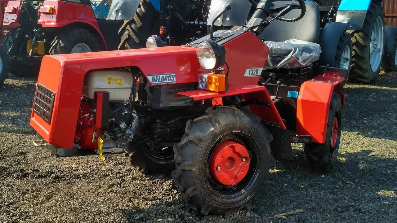 Мини-трактор 132н (с дв. Yamaha 13 Л.С.)