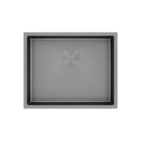 Кухонная мойка Paulmark Next 54 Uni PM215444-MG (серый/серый матовый)