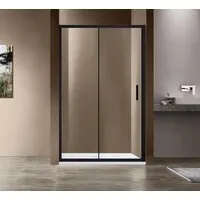 Душевая дверь Vincea Garda VDS-1G130CLB (черный/прозрачное)