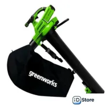 Садовая воздуходувка Greenworks GD40BVIIK4 2406907UB (с 1-им АКБ)
