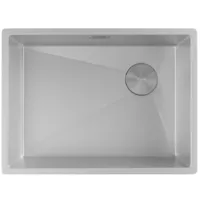 Мойка кухонная ZorG Zerox 59 U / IF Side SF Zurinox Steel