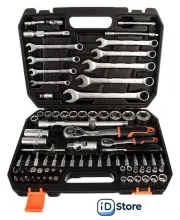 Набор трещотка с головками и битами Gigant GAS 82 (82 предмета)