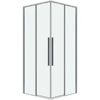 Душевой уголок Grossman Galaxy 100x100x195 300.K33.01.1010.10.00 (хром/прозрачное стекло)