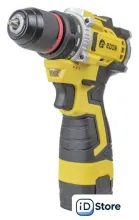 Дрель-шуруповерт Edon Super AD-16BL (с 2-мя АКБ, кейс)