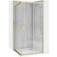 Душевой уголок Rea City Gold Brush 90x90 K6443