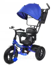 Трехколесный велосипед Trike Pilot PTA1 с поворотным сиденьем (синий)