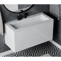 Мебель для ванных комнат Vela Тумба под умывальник Vela Бриз 100П под Luxor TU21104